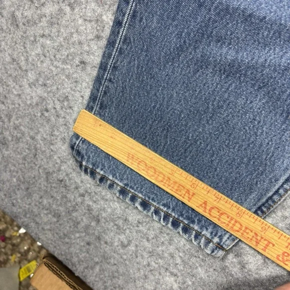 Vintage Levis 501 Orginal Button Fly Denim Mens 36x30 Blue 1992 90s Y2K Retro